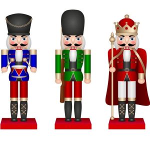set-of-isolated-nutcracker-soldiers-vector