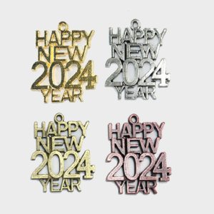 ΜΕΤΑΛΛΙΚΟ HAPPY NEW YEAR 2024